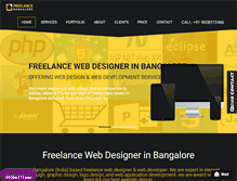 Tablet Screenshot of freelancebangalore.com